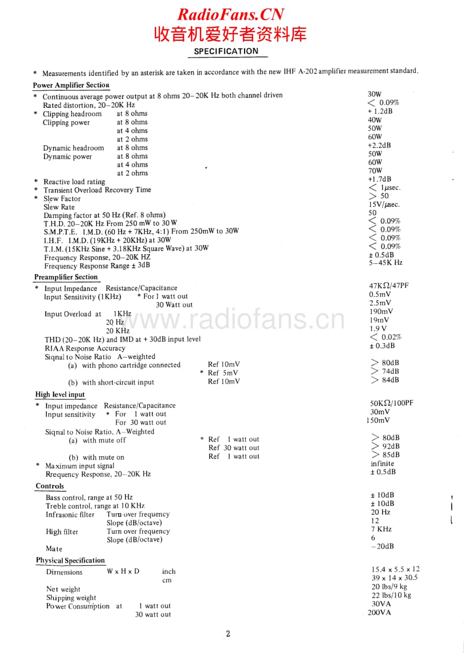 NAD-3030-int-sm维修电路原理图.pdf_第2页