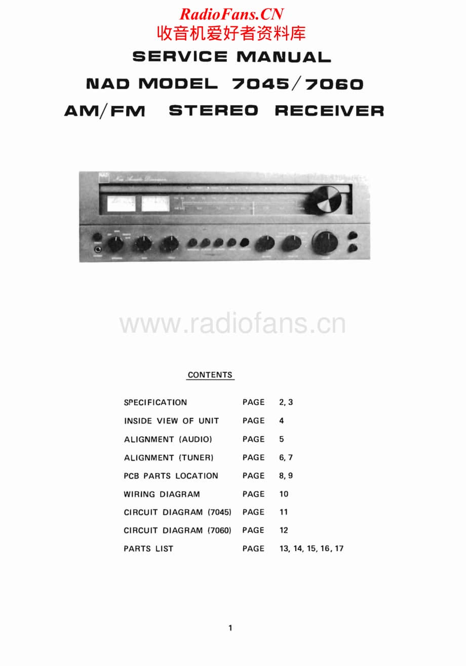 NAD-7045-rec-sm维修电路原理图.pdf_第1页