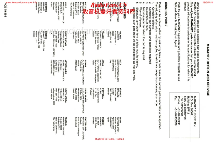 Marantz-SR1030-rec-sm维修电路原理图.pdf_第2页