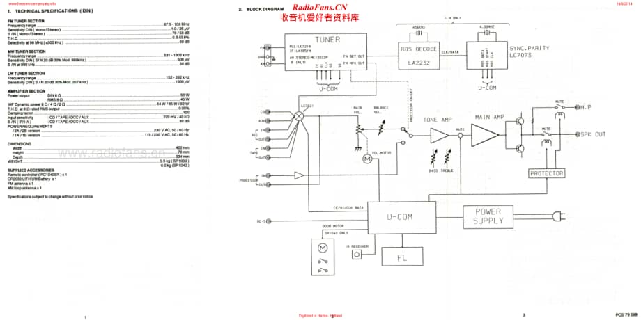 Marantz-SR1030-rec-sm维修电路原理图.pdf_第3页