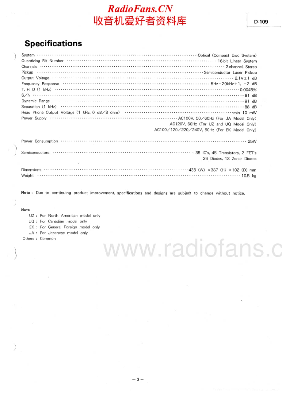 Luxman-D109-cd-sm维修电路原理图.pdf_第3页