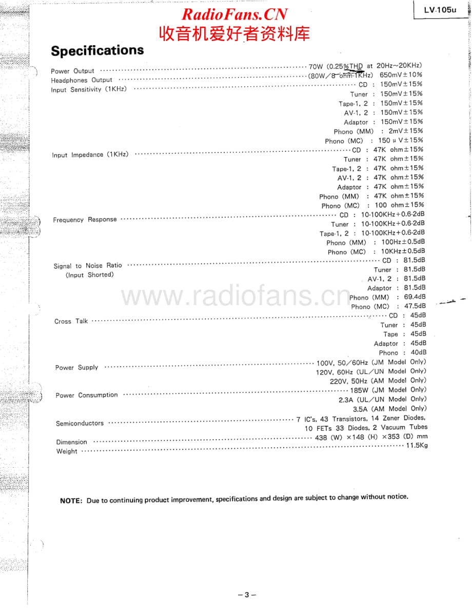 Luxman-LV105U-int-sm维修电路原理图.pdf_第3页