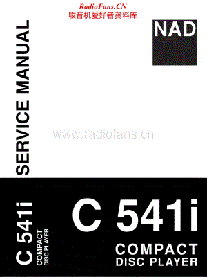 NAD-C541i-cd-sm维修电路原理图.pdf