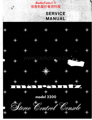 Marantz-3200-int-sm维修电路原理图.pdf