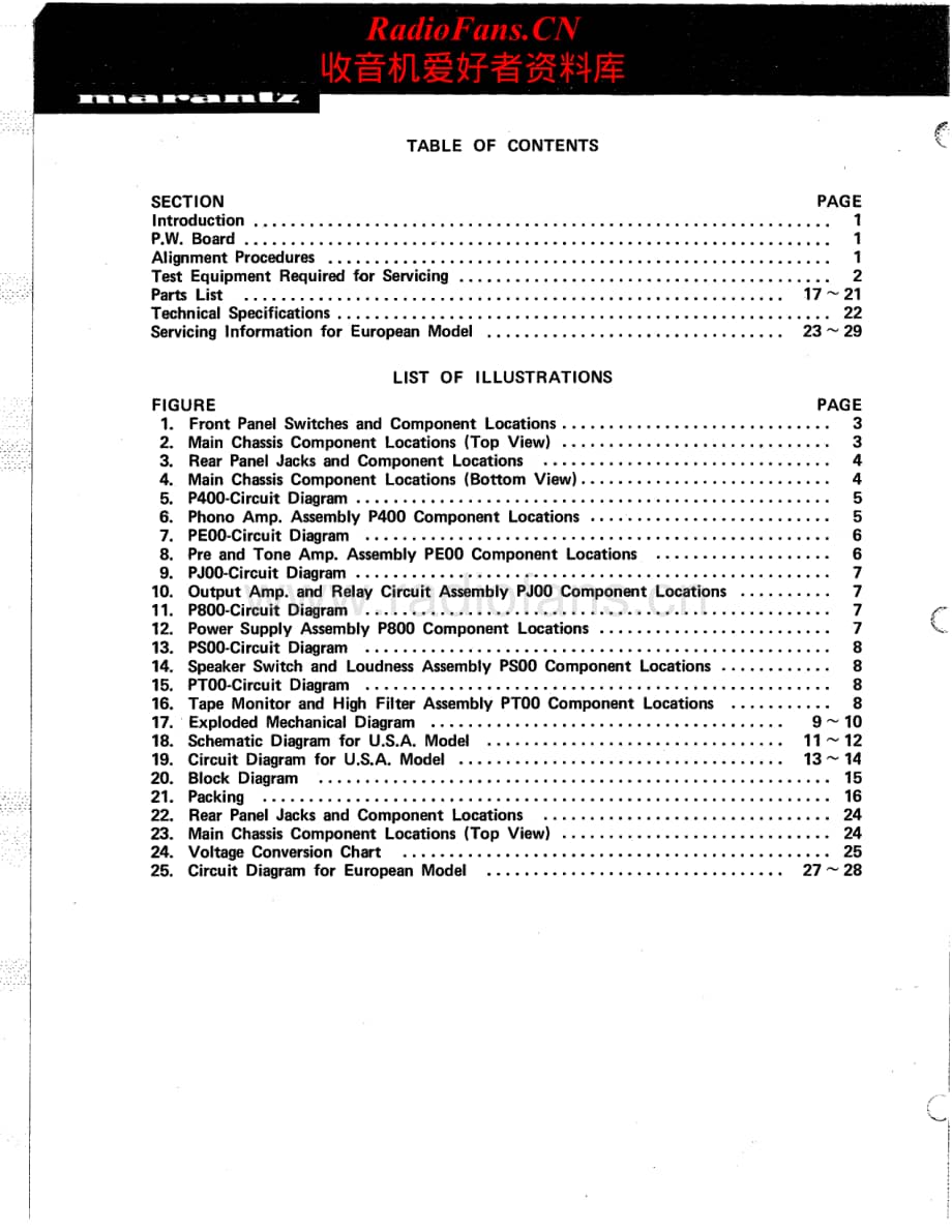 Marantz-3200-int-sm维修电路原理图.pdf_第2页