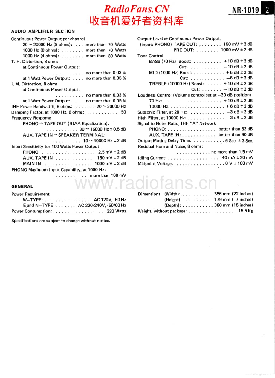 Nikko-NR1019-rec-sm维修电路原理图.pdf_第3页