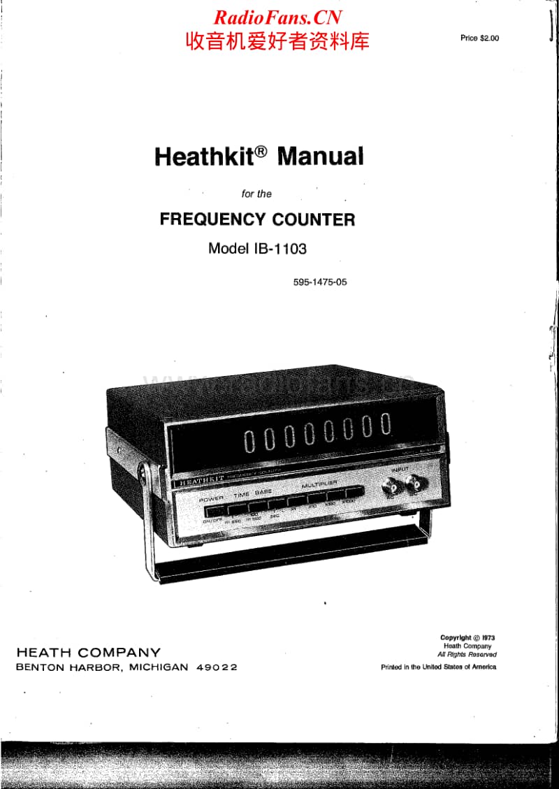 Heathkit-IB-1103-Manual电路原理图.pdf_第2页