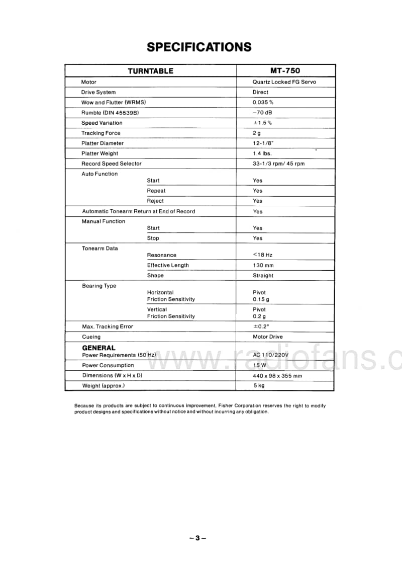 Fisher-MT-750-Service-Manual电路原理图.pdf_第3页