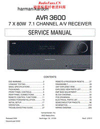 Harman-Kardon-AVR-3600-Service-Manual电路原理图.pdf