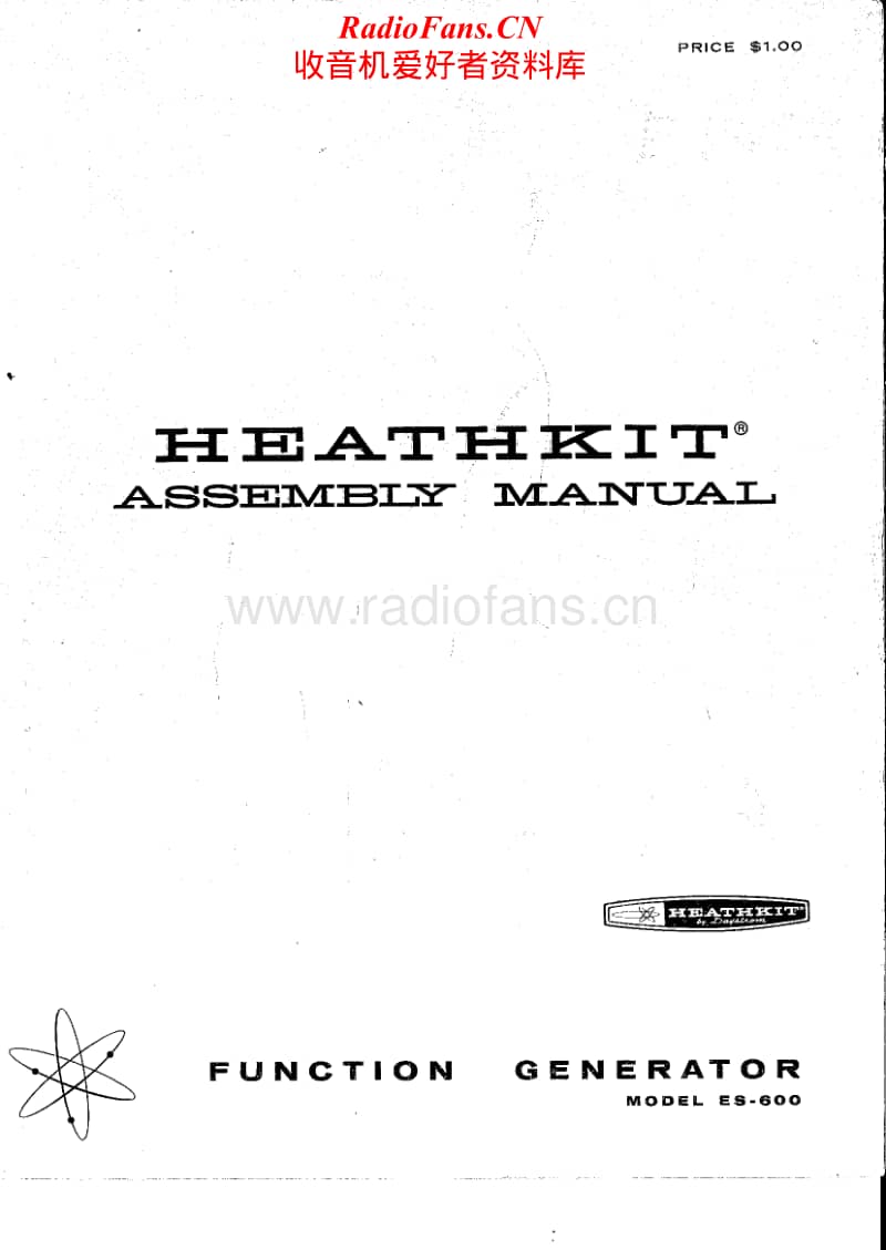 Heathkit-ES-600-Schematic电路原理图.pdf_第1页