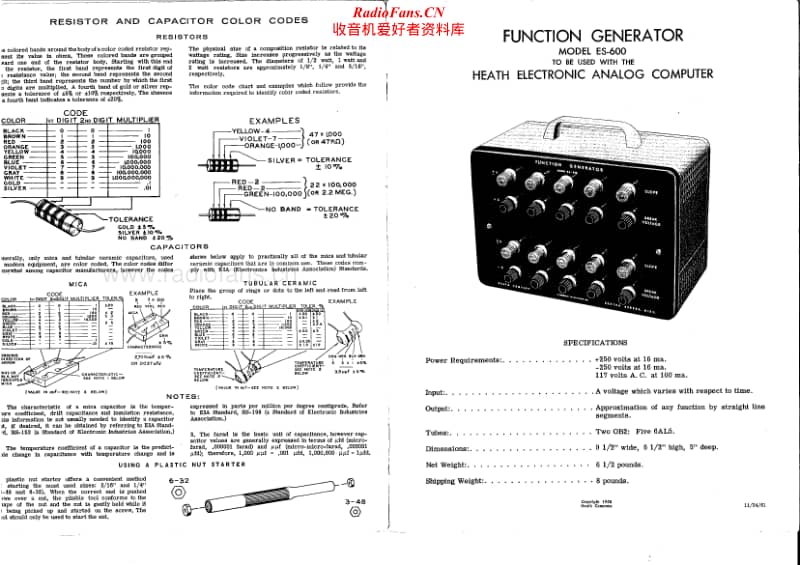 Heathkit-ES-600-Schematic电路原理图.pdf_第2页