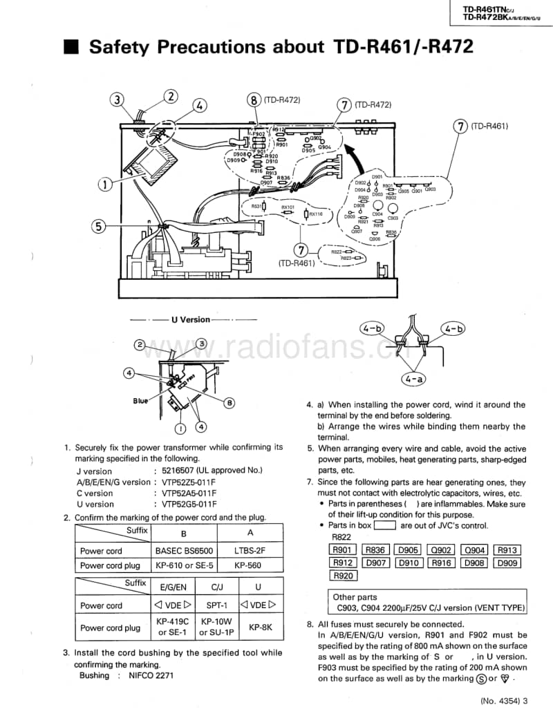 Jvc-TDR-461-TN-Service-Manual电路原理图.pdf_第3页