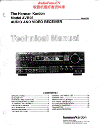 Harman-Kardon-AVR-25-Service-Manual电路原理图.pdf