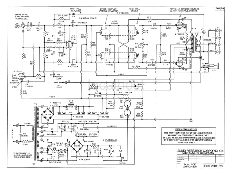 Audio-Research-D50-Schematic电路原理图.pdf_第2页