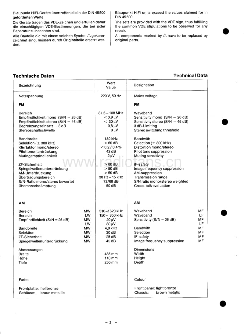 Blaupunkt-T-150-Service-Manual电路原理图.pdf_第2页