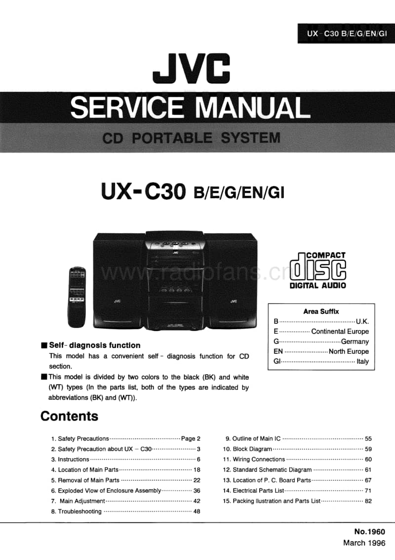 Jvc-UXC-30-Service-Manual电路原理图.pdf_第1页