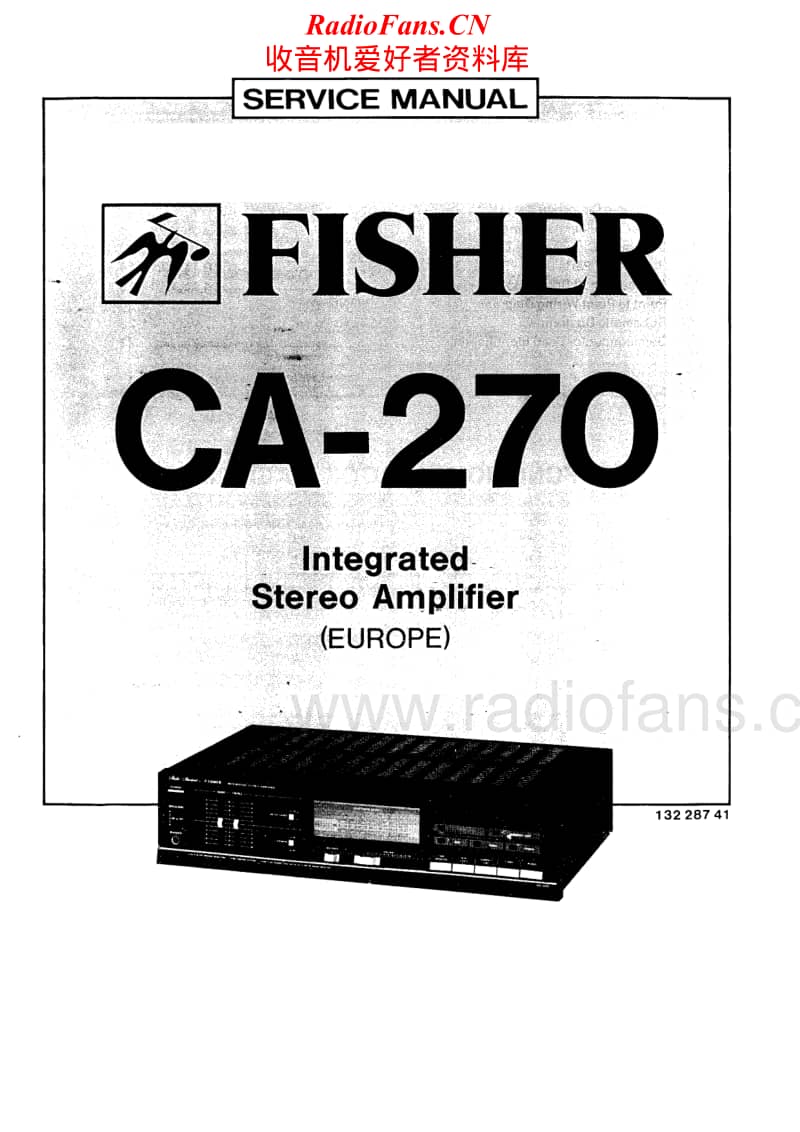 Fisher-CA-270-Service-Manual电路原理图.pdf_第1页