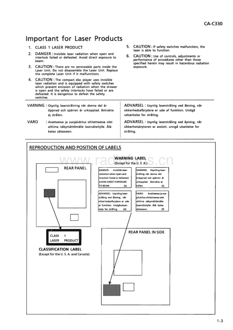 Jvc-CAC-330-Service-Manual电路原理图.pdf_第3页