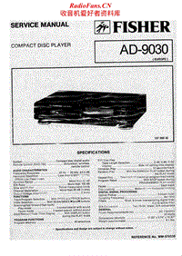 Fisher-AD-9030-Service-Manual电路原理图.pdf