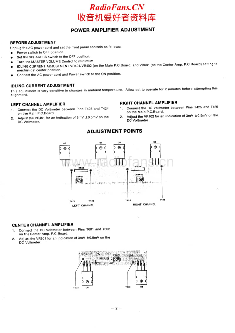 Fisher-CA-9050-Service-Manual电路原理图.pdf_第2页