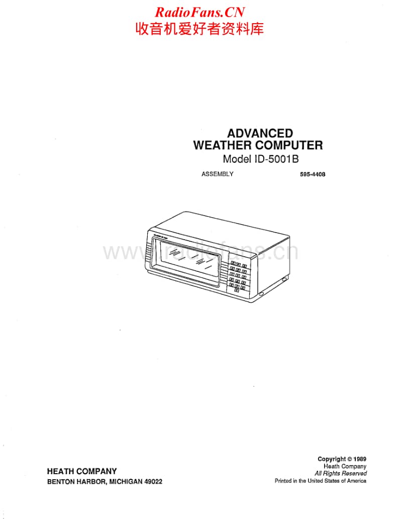 Heathkit-ID-5001-B-Manual电路原理图.pdf_第1页