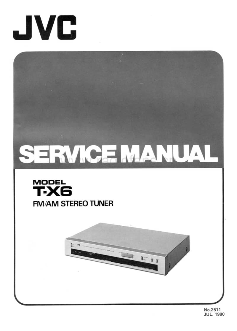 Jvc-TX-6-Service-Manual电路原理图.pdf_第1页