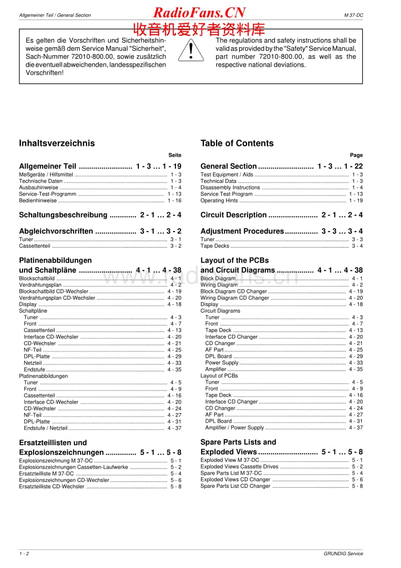 Grundig-M-37-DC-Service-Manual电路原理图.pdf_第2页