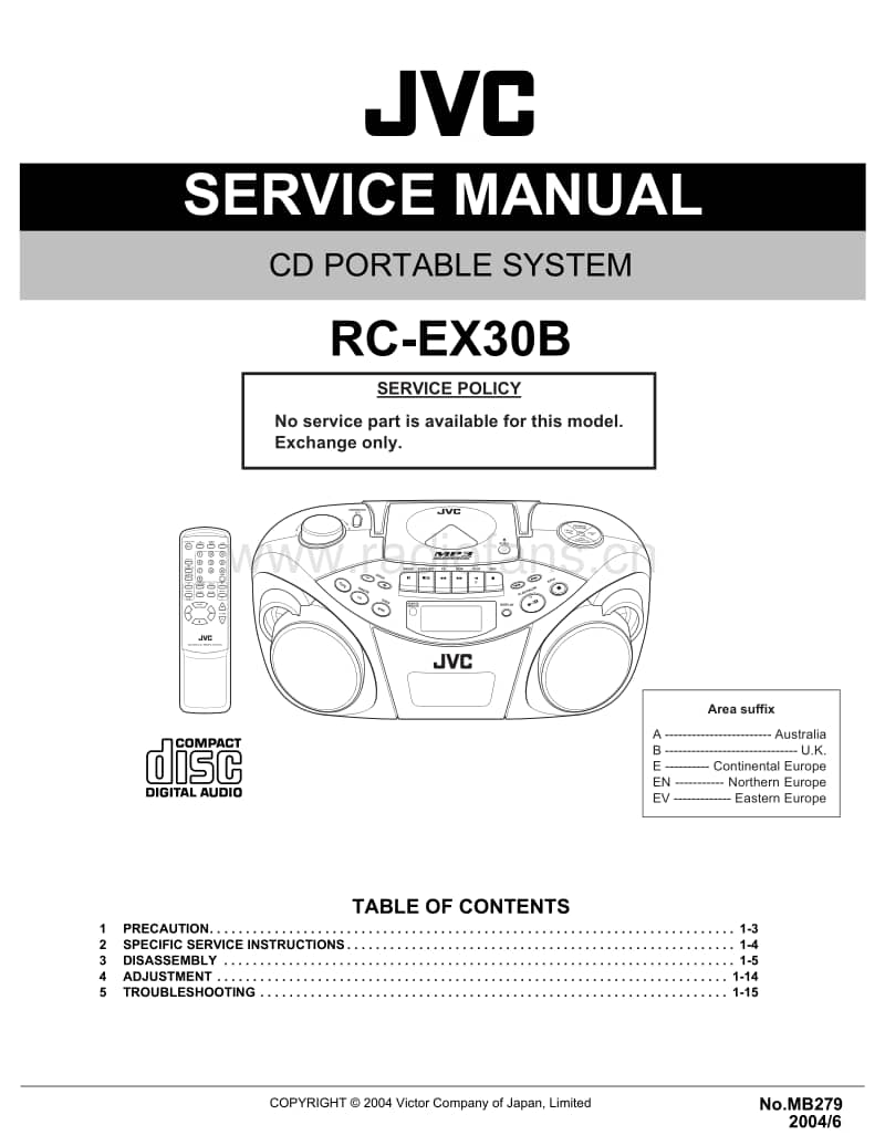 Jvc-RCEX-30-B-Service-Manual电路原理图.pdf_第1页