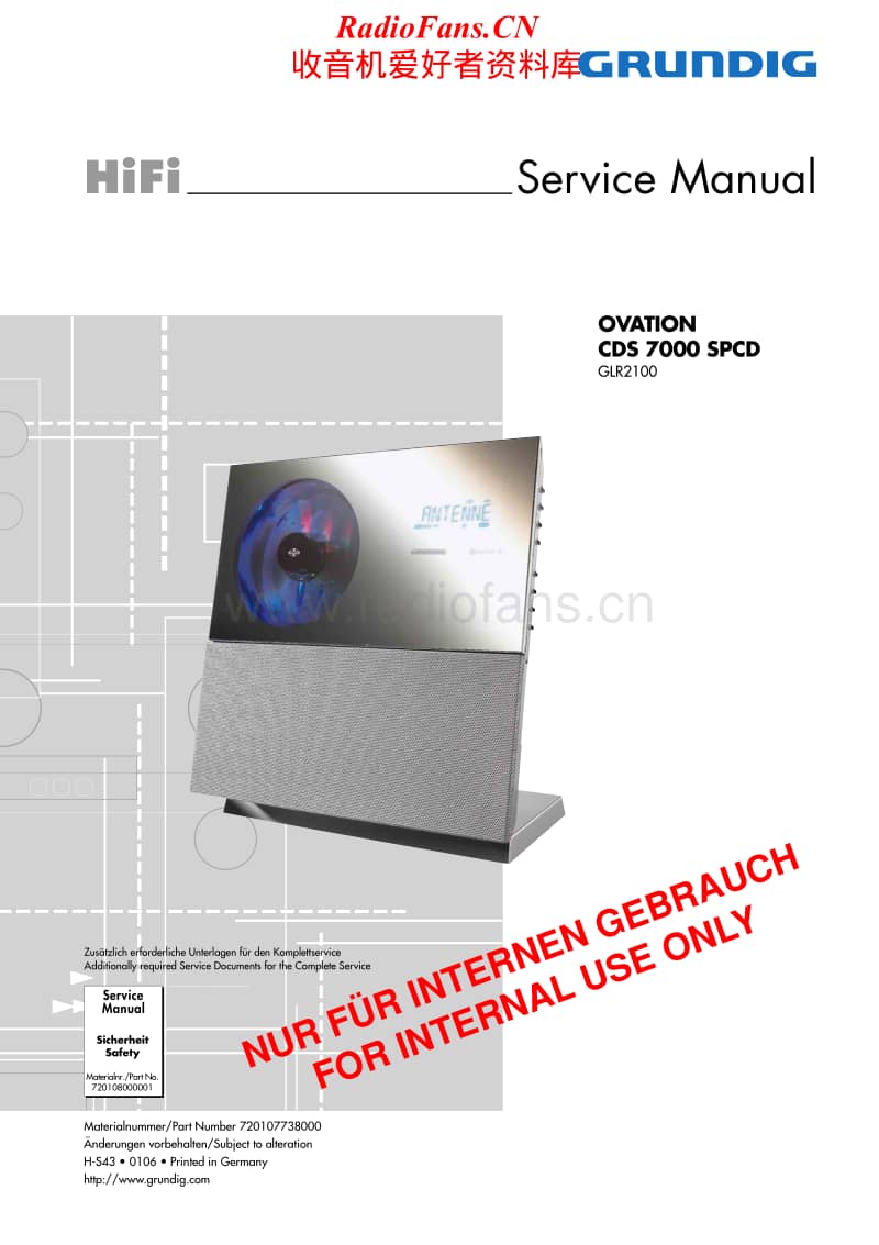 Grundig-CDS-7000-SPCD-Service-Manual电路原理图.pdf_第1页