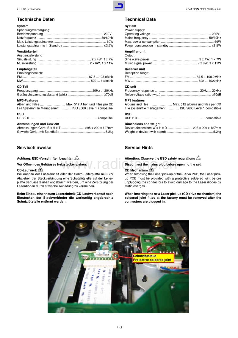 Grundig-CDS-7000-SPCD-Service-Manual电路原理图.pdf_第3页