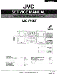 Jvc-MXV-505-T-Service-Manual电路原理图.pdf