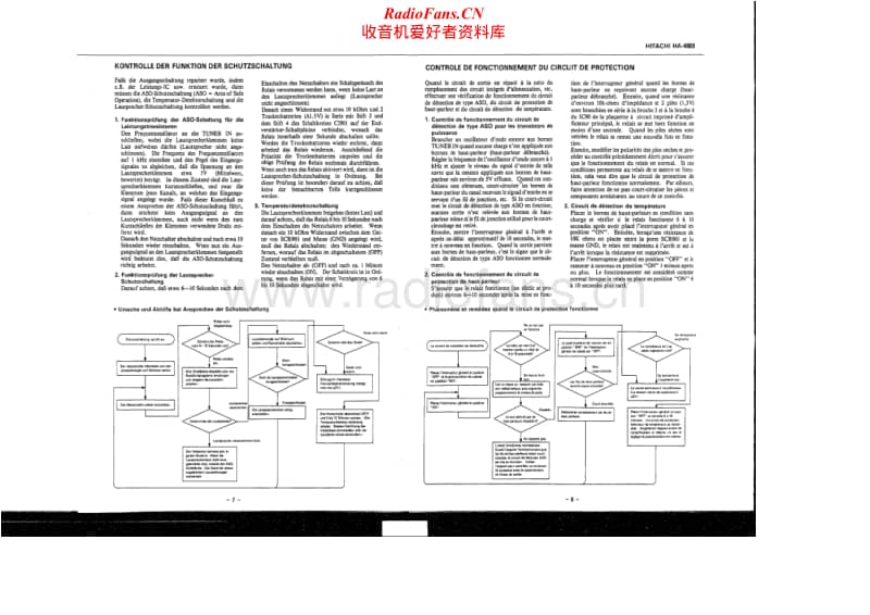 Hitachi-HA-4800-Service-Manual电路原理图.pdf_第2页