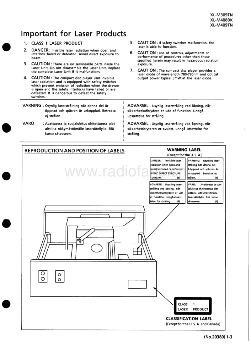 Jvc-XLM-409-TN-Service-Manual电路原理图.pdf_第3页