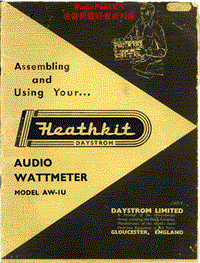 Heathkit-AW-1U-Assembly-Manual电路原理图.pdf
