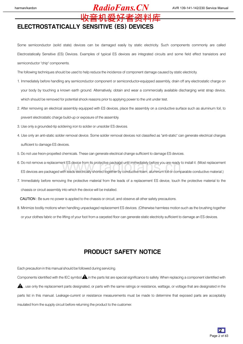 Harman-Kardon-AVR-139-Service-Manual电路原理图.pdf_第2页