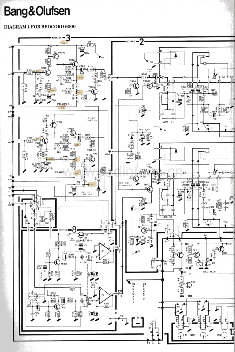 Bang-Olufsen-Beocord_8002-Service-Manual电路原理图.pdf_第2页