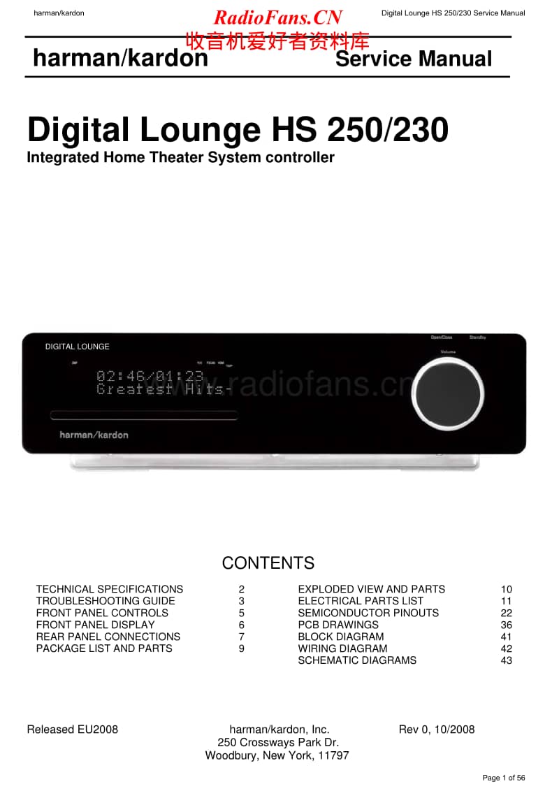 Harman-Kardon-Digital-Lounge-HS350-Service-Manual电路原理图.pdf_第1页