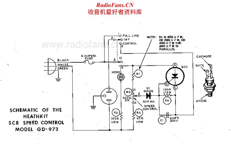 Heathkit-GD-973-SCR-Schematic电路原理图.pdf_第1页