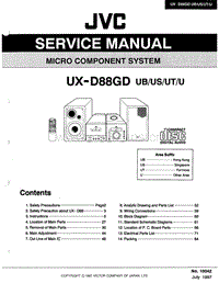 Jvc-UXD-88-GD-Service-Manual电路原理图.pdf