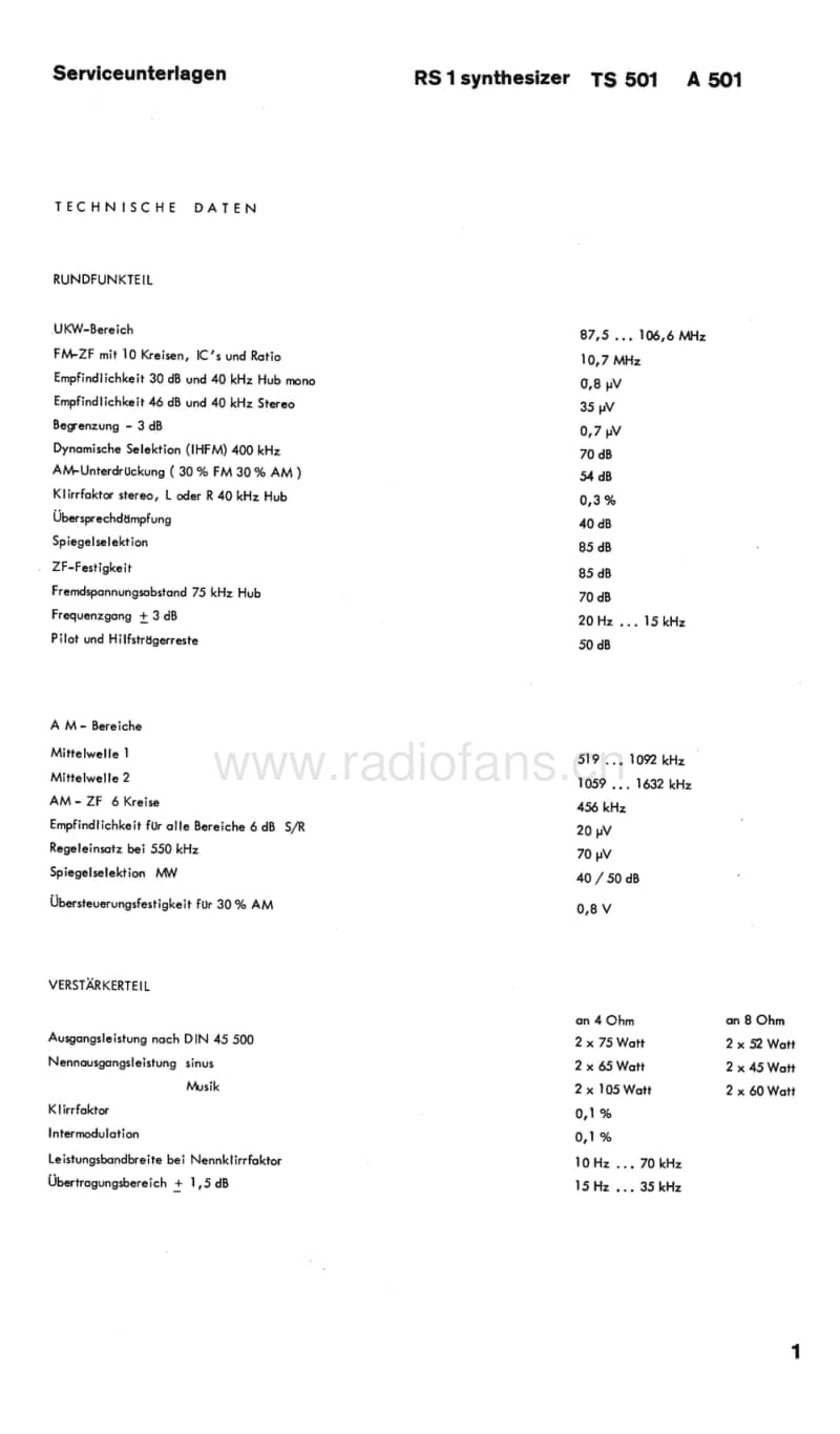 Braun-RS-1-Service-Manual电路原理图.pdf_第2页