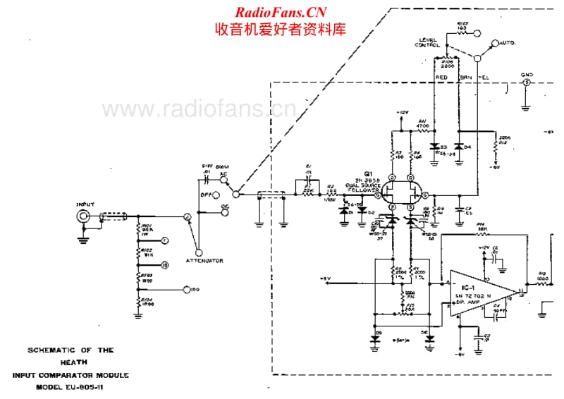 Heathkit-EU-805-11-Schematic电路原理图.pdf_第1页