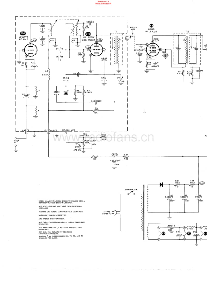 Heathkit-FM-4A-Schematic电路原理图.pdf_第1页