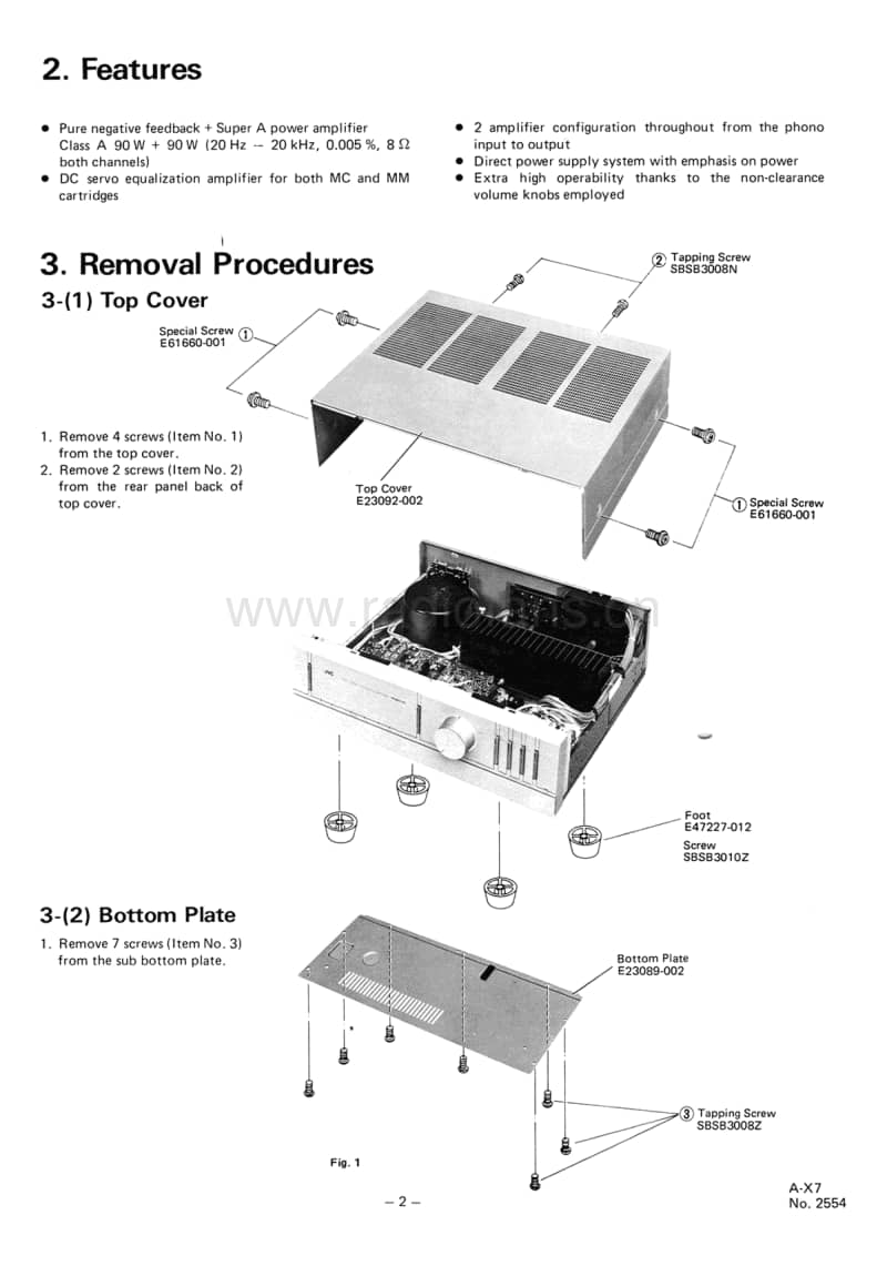 Jvc-A-X7-Service-Manual电路原理图.pdf_第3页