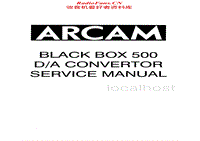 Arcam-Black-Box-500-Service-Manual电路原理图.pdf