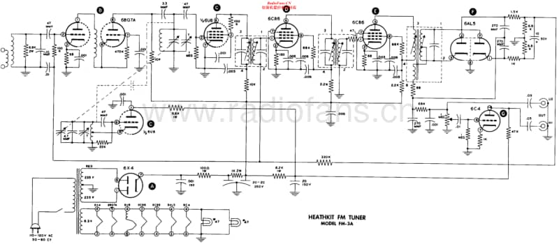 Heathkit-FM-3A-Schematic电路原理图.pdf_第1页