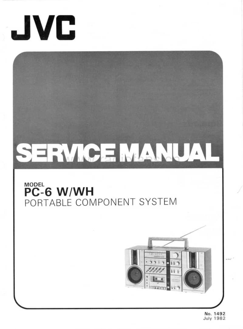 Jvc-PC-6-WH-Service-Manual电路原理图.pdf_第1页