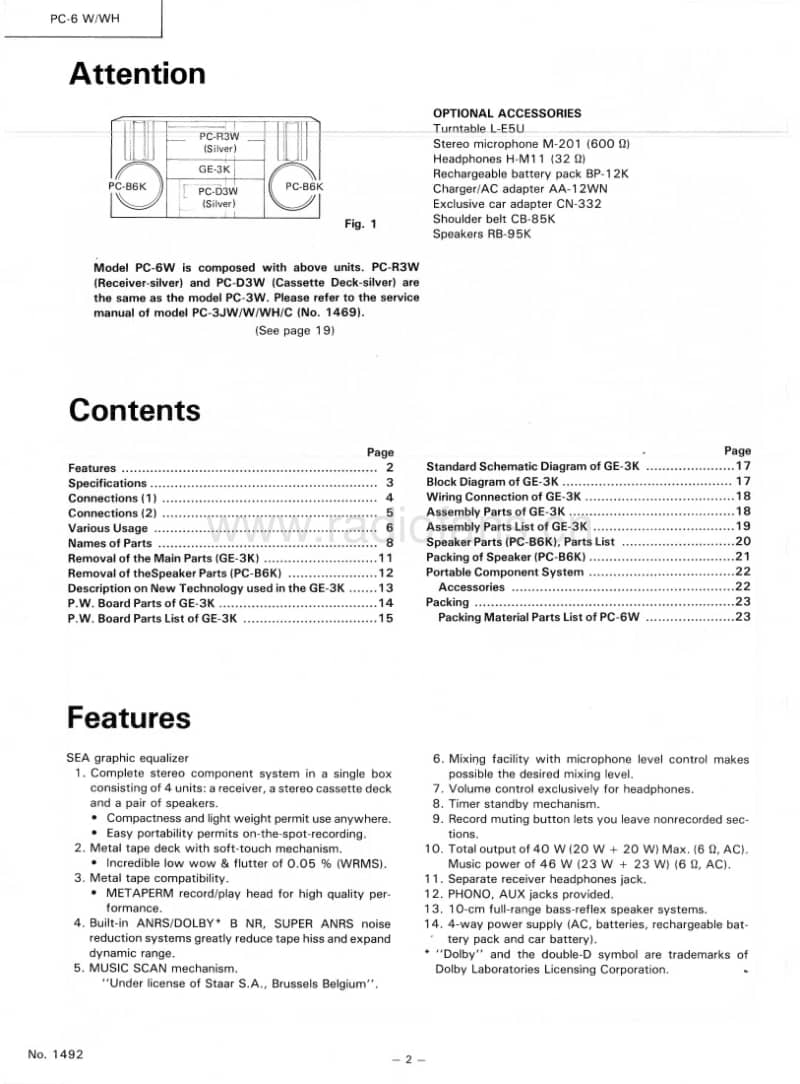 Jvc-PC-6-WH-Service-Manual电路原理图.pdf_第2页