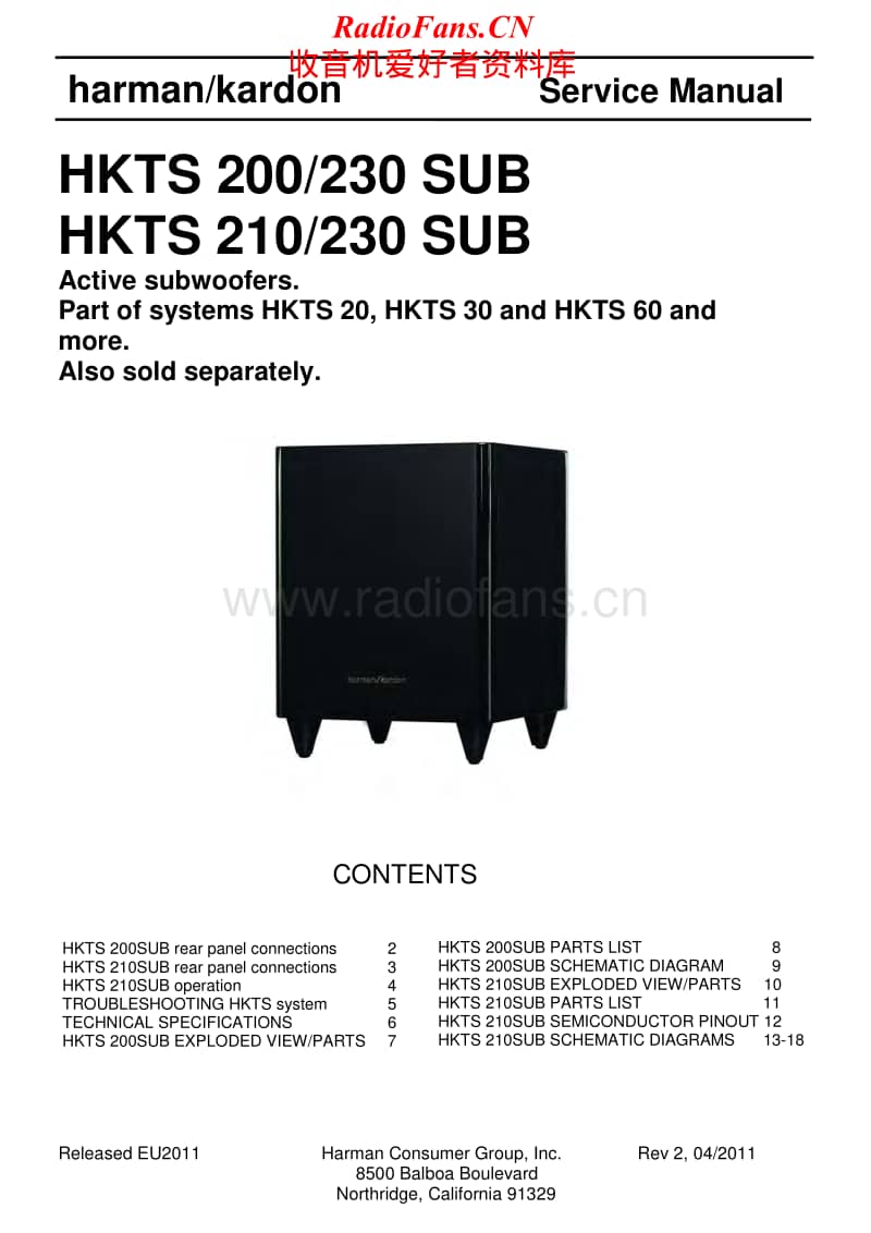 Harman-Kardon-HKTS-210-230-Service-Manual电路原理图.pdf_第1页