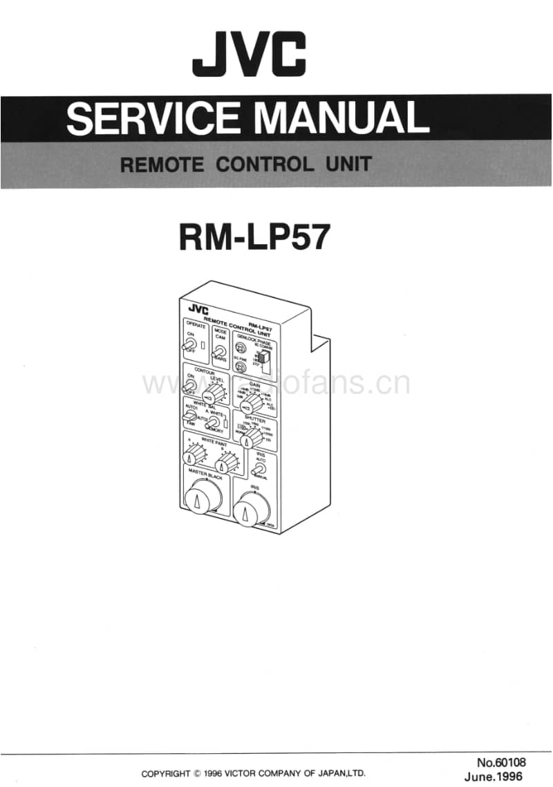 Jvc-RMLP-57-Service-Manual电路原理图.pdf_第1页