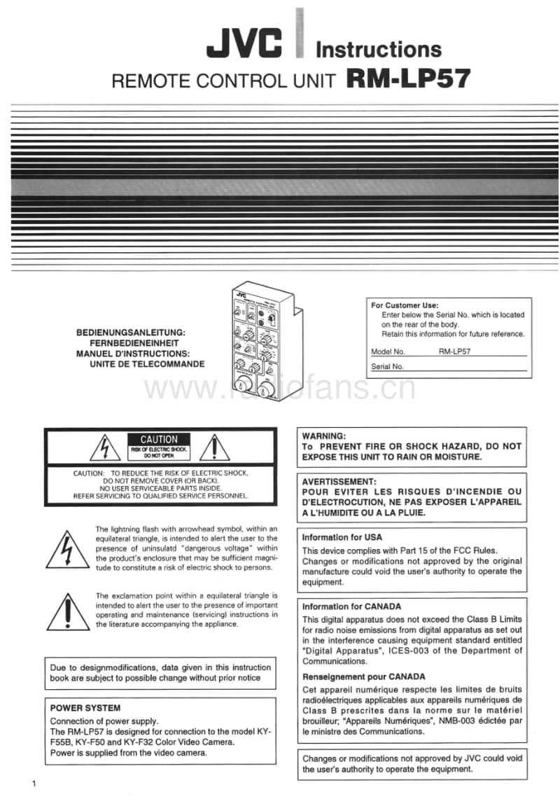 Jvc-RMLP-57-Service-Manual电路原理图.pdf_第2页